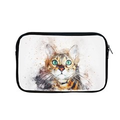 Cat Animal Art Abstract Watercolor Apple Macbook Pro 13  Zipper Case by Celenk