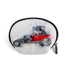 Car Old Car Art Abstract Accessory Pouches (small)  by Celenk