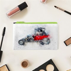 Car Old Car Art Abstract Cosmetic Bag (xs) by Celenk