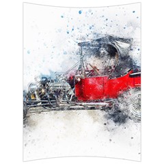 Car Old Car Art Abstract Back Support Cushion