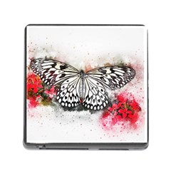 Butterfly Animal Insect Art Memory Card Reader (square) by Celenk