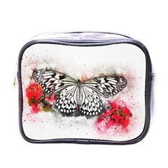 Butterfly Animal Insect Art Mini Toiletries Bags by Celenk