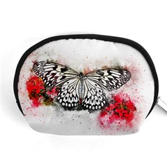 Butterfly Animal Insect Art Accessory Pouches (medium)  by Celenk