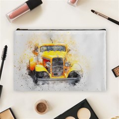 Car Old Art Abstract Cosmetic Bag (large)  by Celenk