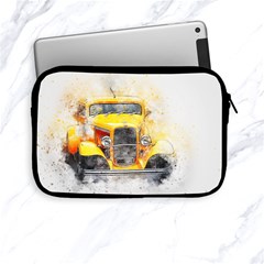 Car Old Art Abstract Apple Ipad Mini Zipper Cases by Celenk