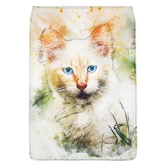 Cat Animal Art Abstract Watercolor Flap Covers (l)  by Celenk