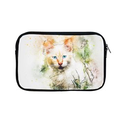 Cat Animal Art Abstract Watercolor Apple Macbook Pro 13  Zipper Case by Celenk