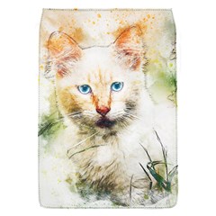 Cat Animal Art Abstract Watercolor Flap Covers (s)  by Celenk