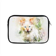 Cat Animal Art Abstract Watercolor Apple Macbook Pro 15  Zipper Case by Celenk