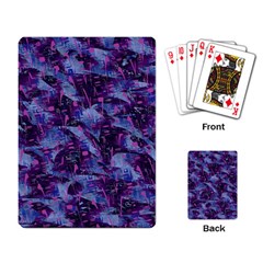 Techno Grunge Punk Playing Card