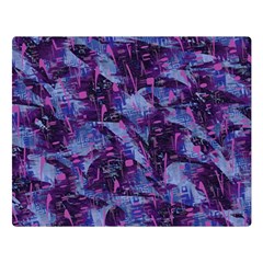 Techno Grunge Punk Double Sided Flano Blanket (large) 