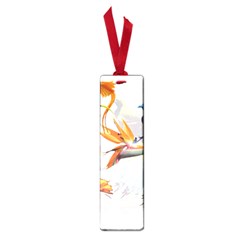 Exotic Birds Of Paradise And Flowers Watercolor Small Book Marks