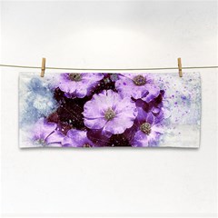 Flowers Purple Nature Art Abstract Cosmetic Storage Cases by Celenk