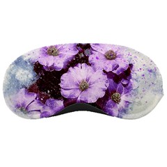 Flowers Purple Nature Art Abstract Sleeping Masks by Celenk