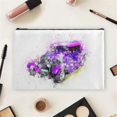 Car Old Car Art Abstract Cosmetic Bag (large)  by Celenk