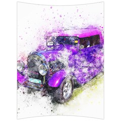 Car Old Car Art Abstract Back Support Cushion