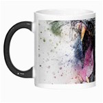 Tiger Roar Animal Art Abstract Morph Mugs Left