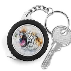 Tiger Roar Animal Art Abstract Measuring Tape by Celenk