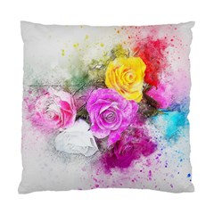 Flowers Bouquet Art Abstract Standard Cushion Case (two Sides) by Celenk