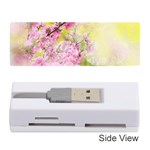 Flowers Pink Art Abstract Nature Memory Card Reader (Stick)  Front