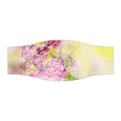 Flowers Pink Art Abstract Nature Stretchable Headband by Celenk