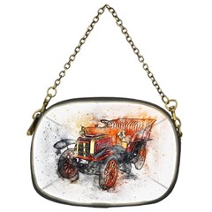 Car Old Car Art Abstract Chain Purses (one Side)  by Celenk