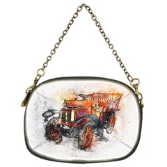 Car Old Car Art Abstract Chain Purses (two Sides)  by Celenk