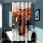 Car Old Car Art Abstract Shower Curtain 36  x 72  (Stall)  Curtain(36 X72 ) - 33.26 x66.24  Curtain(36 X72 )