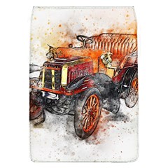 Car Old Car Art Abstract Flap Covers (l)  by Celenk