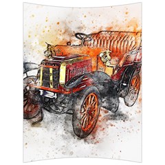 Car Old Car Art Abstract Back Support Cushion