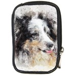 Dog Shetland Pet Art Abstract Compact Camera Cases Front