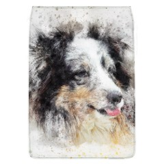 Dog Shetland Pet Art Abstract Flap Covers (l)  by Celenk