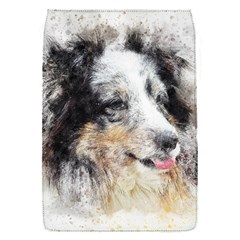 Dog Shetland Pet Art Abstract Flap Covers (s)  by Celenk