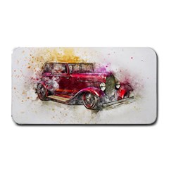 Car Old Car Art Abstract Medium Bar Mats by Celenk