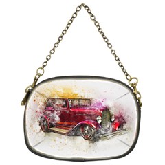 Car Old Car Art Abstract Chain Purses (two Sides)  by Celenk