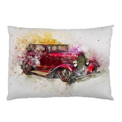 Car Old Car Art Abstract Pillow Case by Celenk