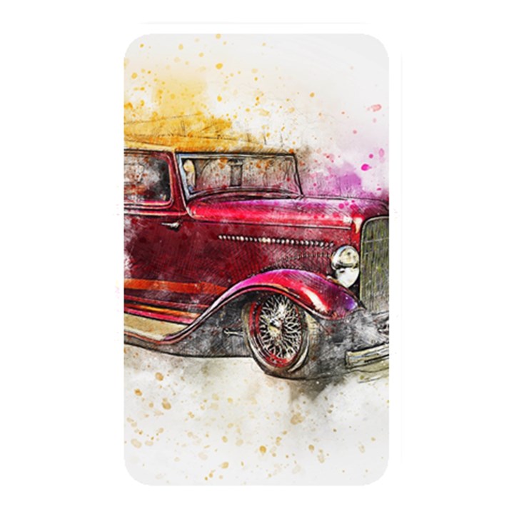 Car Old Car Art Abstract Memory Card Reader