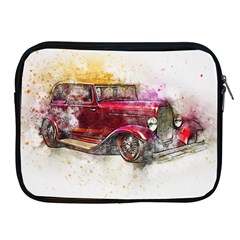 Car Old Car Art Abstract Apple Ipad 2/3/4 Zipper Cases by Celenk