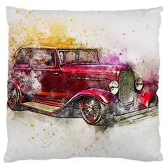 Car Old Car Art Abstract Standard Flano Cushion Case (two Sides) by Celenk