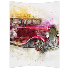 Car Old Car Art Abstract Back Support Cushion