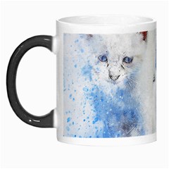 Dog Cats Pet Art Abstract Morph Mugs by Celenk