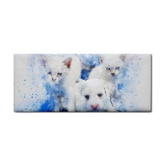 Dog Cats Pet Art Abstract Cosmetic Storage Cases by Celenk