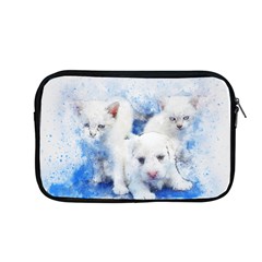 Dog Cats Pet Art Abstract Apple Macbook Pro 13  Zipper Case by Celenk