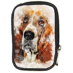 Dog Basset Pet Art Abstract Compact Camera Cases by Celenk