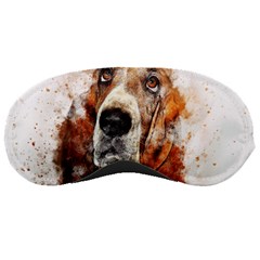 Dog Basset Pet Art Abstract Sleeping Masks by Celenk