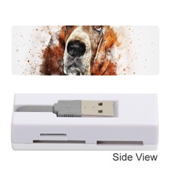 Dog Basset Pet Art Abstract Memory Card Reader (stick)  by Celenk