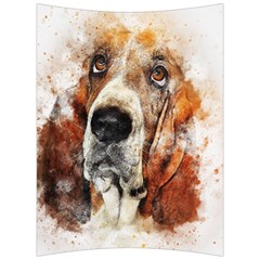 Dog Basset Pet Art Abstract Back Support Cushion