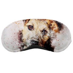 Dog Animal Pet Art Abstract Sleeping Masks by Celenk