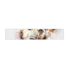 Dog Animal Pet Art Abstract Flano Scarf (mini) by Celenk