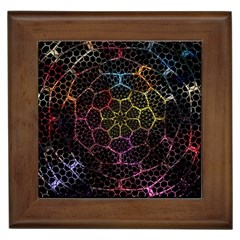 Background Grid Art Abstract Framed Tiles